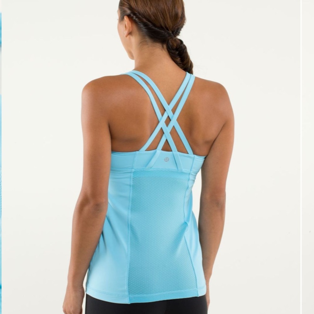 Lululemon Energy Tank Blue moon 4
